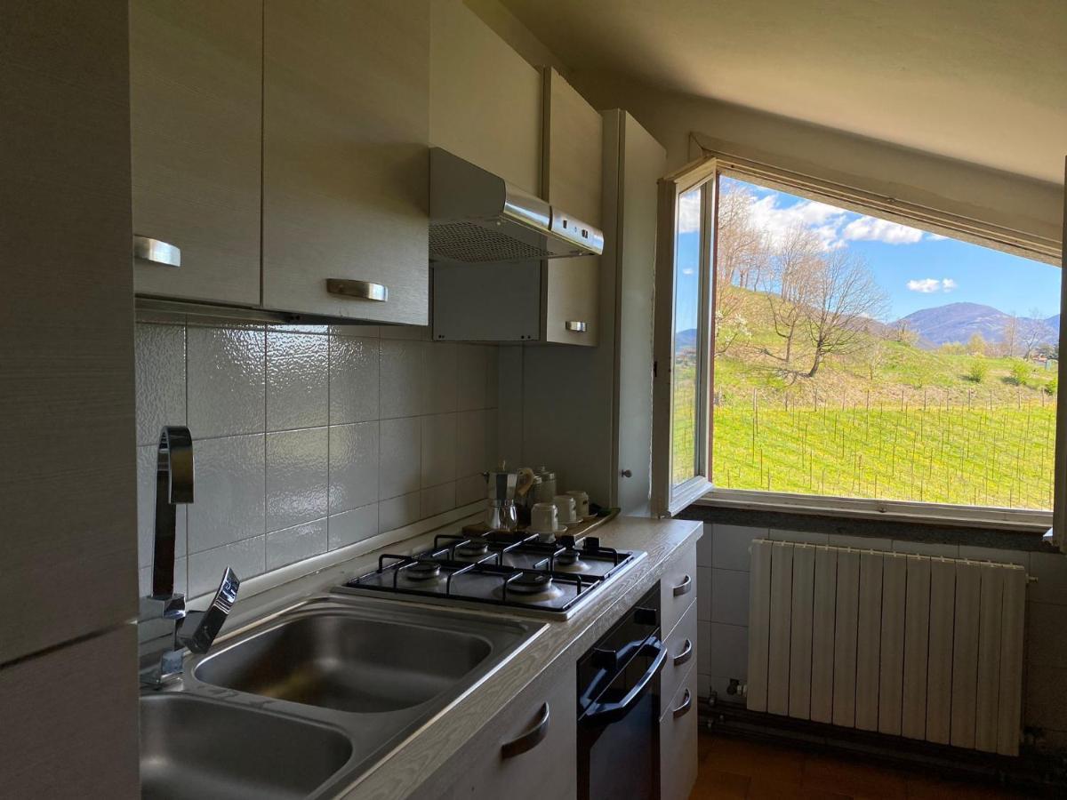 Mansarda In Villa Cenate Sopra Kültér fotó