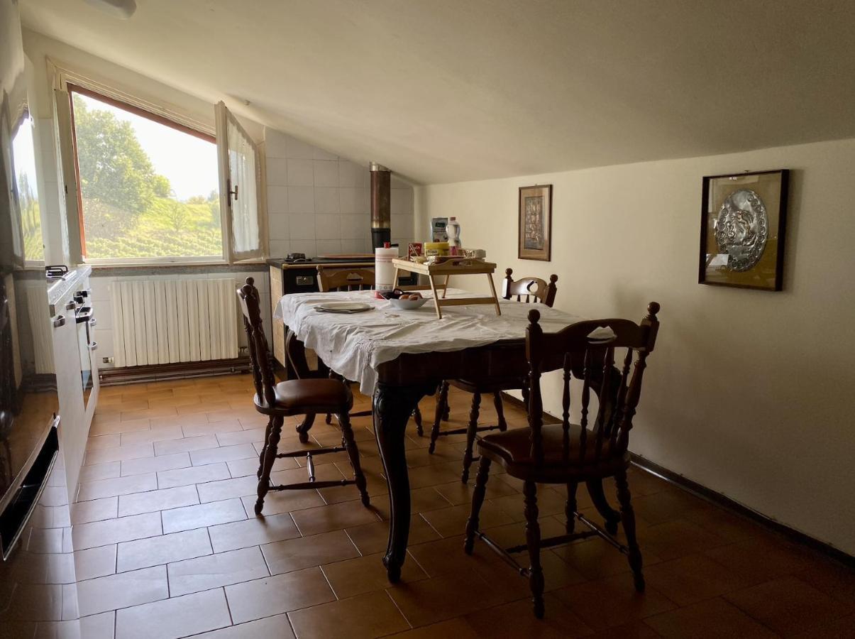 Mansarda In Villa Cenate Sopra Kültér fotó